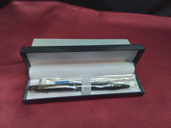 Business Ballpen with Smartphone PUSH-Button + additional CROSS Refill