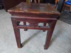 A Very Nice Wooden Chinese  Small Table. W.42 H.50 Cm.