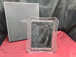 A Large Waterford Crystal Picture Frame with box.8x10 cm.