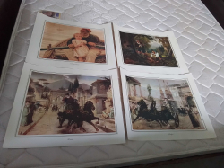 4 Old Dutch Prints. 46x56 Cm.