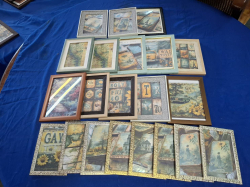 A mixed size of 21 pieces wall decorating pictures, approximate overall 20x20 cm* can be sell separate 100/pcs
