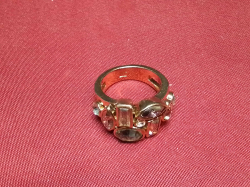 A Fashion Crystal Man Ring.  