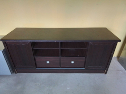Wooden TV Cupboard. D.55 W.180 H. 73 Cm.  