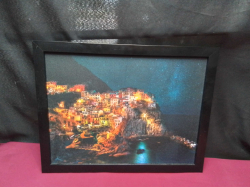 KASSA Printing photo with light.L.44 H.34 Cm