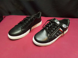 A New Black Fashion Shoes size 44
