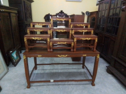 Buddhist Table Set. D. 78.5 L.148 H.146 Cm.