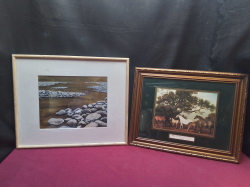 2 Nice Framed Pictures.