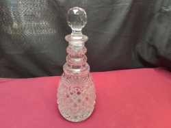 A Nice Sherry Decanter Chiped Stopper. H.13 Cm.