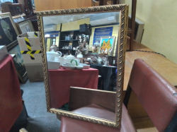 Very Old Gilted mirror 46x61 cm