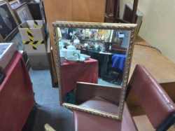 Very Old Gilted mirror 46x61 cm