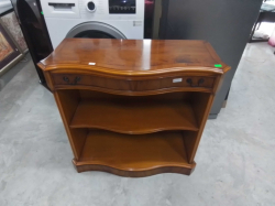 A Yew Wood Side Cabinet(119) W,33 W.80 H.77 Cm.