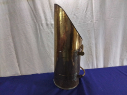 A Brass Coal Hod with 2 Handles.H.54 Cm.