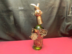 A Matal Wine Holder (not included wine) W.15 H.20 Cm.