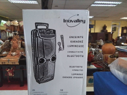Inovalley Karaoke Bluetooth Speaker.