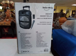 Inovalley Bluetooth Karaoke Speaker.