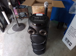 Bluetooth Tower Speaker with Microphone and Remote control