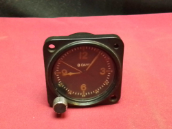 Aircraft clock. W.6 Cm.