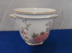 A Royal Doulton Floral Ice Bucket. W.18 H.13 Cm.