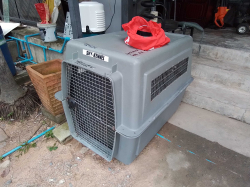 A Large Animal Cage. W. 80 L.120 H.96 Cm.