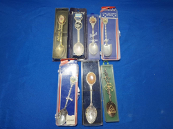 7 collectors spoons 