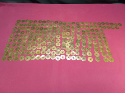 209 assorted Chinese coins 