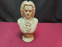 A very rare 1920s ARTISCO bust of composer BACH (21cm high) small chip to base