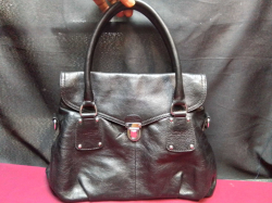A Nice Black Leather Lady Bag.