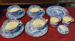 A very nice mix set of Spode Italian 12 piece.