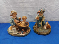 2 Nice Sculptures of Children by Leonardo.