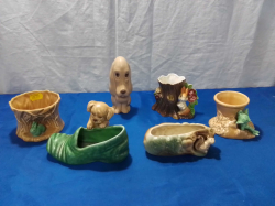 6 Sylvac and Hornsea Figures.  