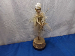 A Musical Figure of A Fairy.H.31 Cm.