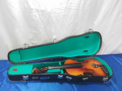 A Student Violin in Case (Lacking Bow)
