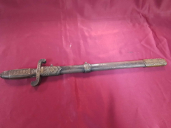 An Old Chinese Dagger with Shea.L.52 Cm.
