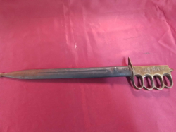An Old USA Dagger with Sheaf. L.48 Cm.