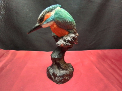A Large Bird Sculpture.H.17 W.13 Cm.