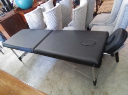 A Portable Massage Bed with Aluminium  Frame.