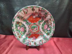 A old Chinese faille rose plate 10