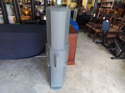 A Golf Club Transport Box on Wheels.