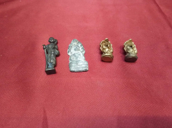 4 Ornament Thai Amulets and ganeshas.
