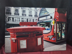 A London Painting Picture. 50x70 Cm.