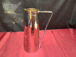 A Italian Silver Plated Water Jug. W.12 H.21 Cm.