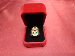 Multicolor 'Golden' Ring    