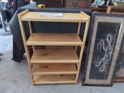 A wooden kitchen cabinet (new) W.28 L.60 H.92 Cm. 