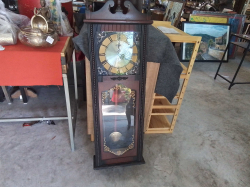 A Large vintage citizen clock (A/F) W.36 D.14 H.108 Cm.