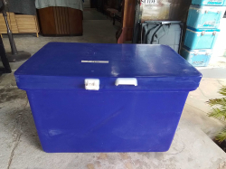 Dark Blue Tackle World Cooler Box 200 Liter 