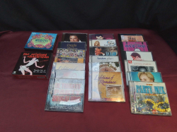 A collection of party, opera and easy listening music CDs