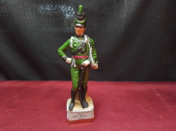 A vintage German porcelain Napoleonic figure 