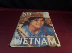 Vintage Old socialist East German State Magazine about Vietnam War