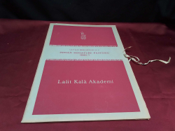 Folder of 9 INDIAN MINIATURE PAINTINGS  