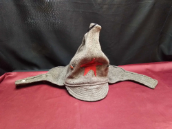 Soviet Union's Military -Budenov Cap with red star.